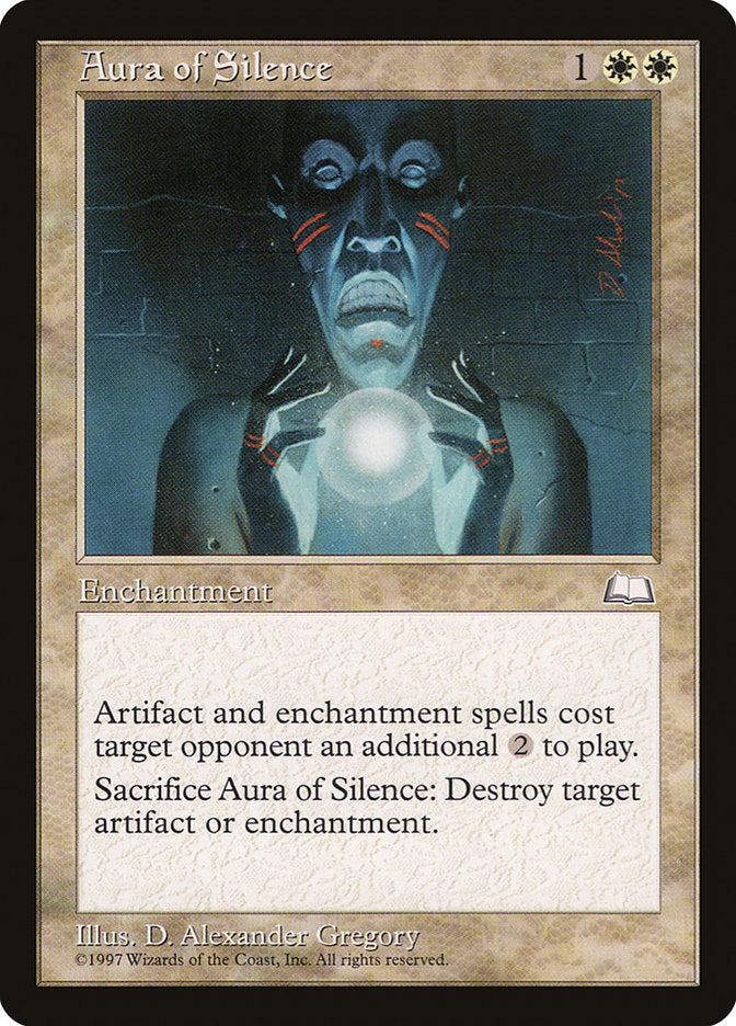 Aura of Silence [Weatherlight] - Magic: The Gathering - Card Brawlers | Quebec | Canada |