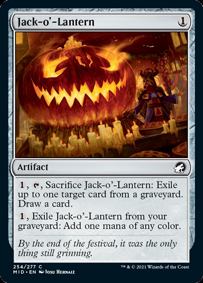 Jack-o'-Lantern [Innistrad: Midnight Hunt] - Magic: The Gathering - Card Brawlers | Quebec | Canada |