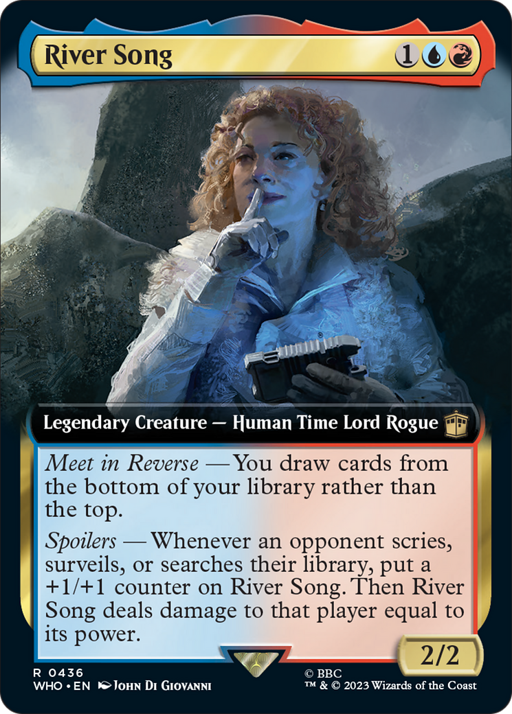 River Song (Extended Art) [Doctor Who] - Magic: The Gathering - Card Brawlers | Quebec | Canada |