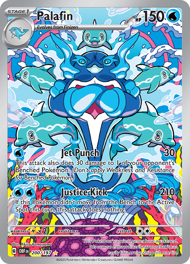 Palafin (200/197) [Scarlet & Violet: Obsidian Flames] - Pokémon - Card Brawlers | Quebec | Canada |
