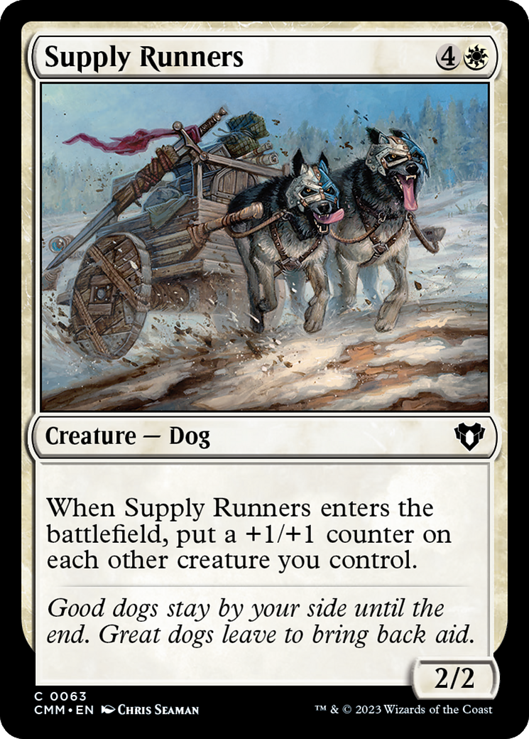 Supply Runners [Commander Masters] - Magic: The Gathering - Card Brawlers | Quebec | Canada |