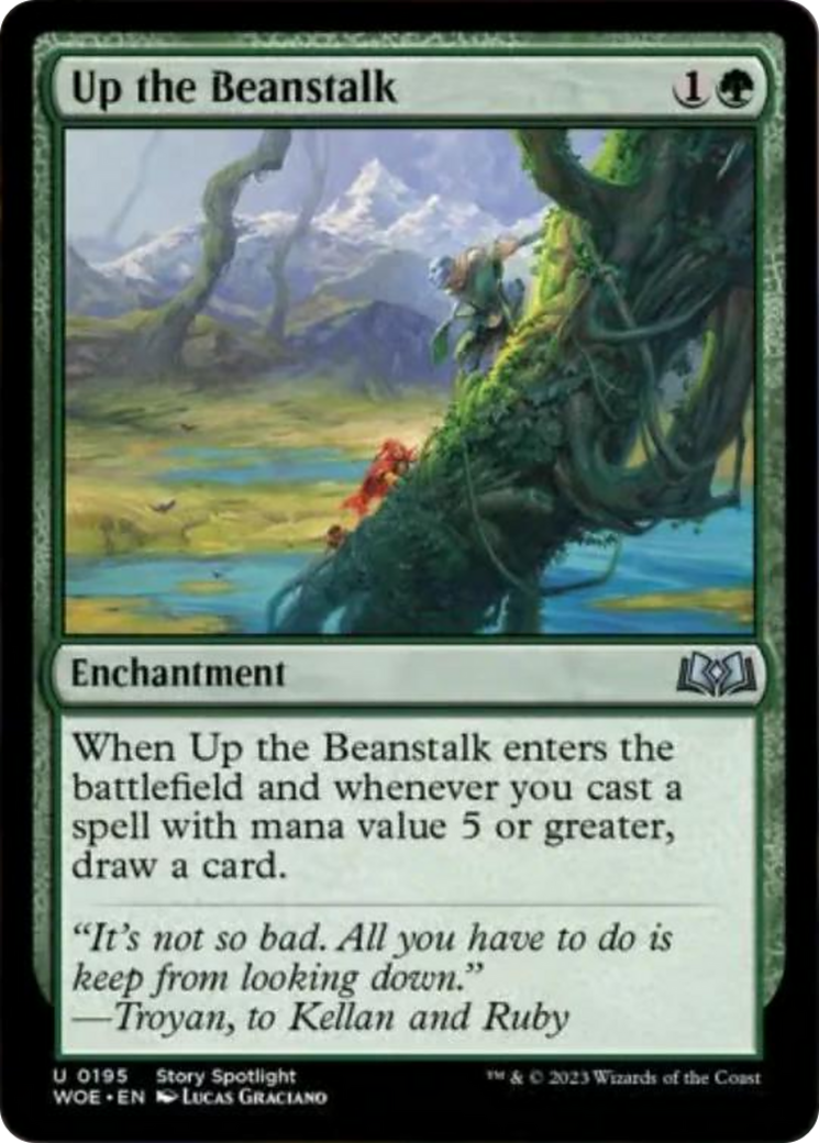 Up the Beanstalk [Wilds of Eldraine] - Magic: The Gathering - Card Brawlers | Quebec | Canada |
