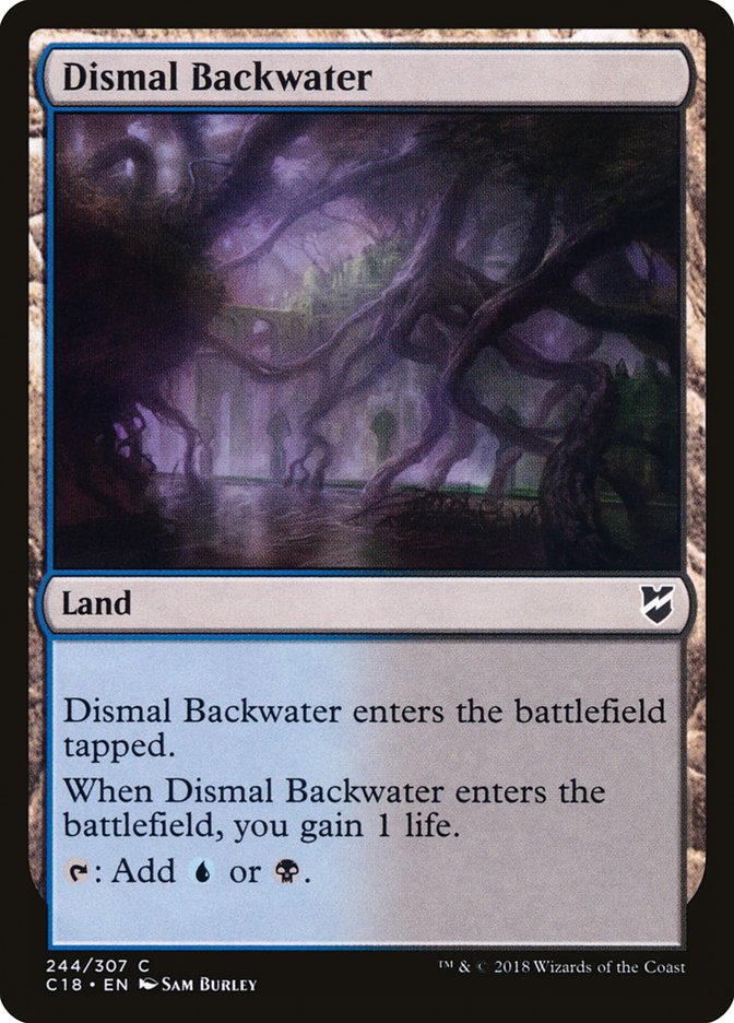 Dismal Backwater [Commander 2018] - Magic: The Gathering - Card Brawlers | Quebec | Canada |