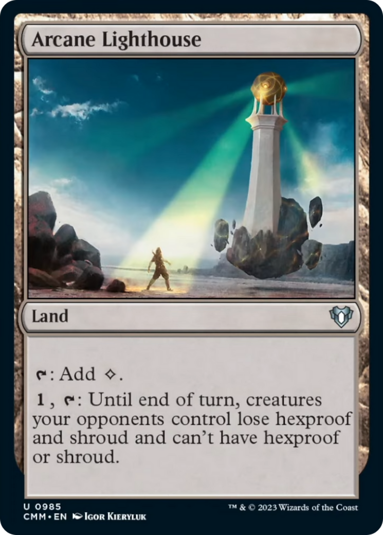 Arcane Lighthouse [Commander Masters] - Magic: The Gathering - Card Brawlers | Quebec | Canada |