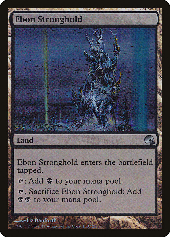Ebon Stronghold [Premium Deck Series: Graveborn] - Magic: The Gathering - Card Brawlers | Quebec | Canada |