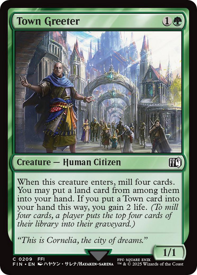 Town Greeter [FINAL FANTASY] - Magic: The Gathering - Card Brawlers | Quebec | Canada |
