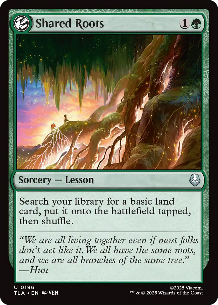Shared Roots [Avatar: The Last Airbender] - Magic: The Gathering - Card Brawlers | Quebec | Canada |