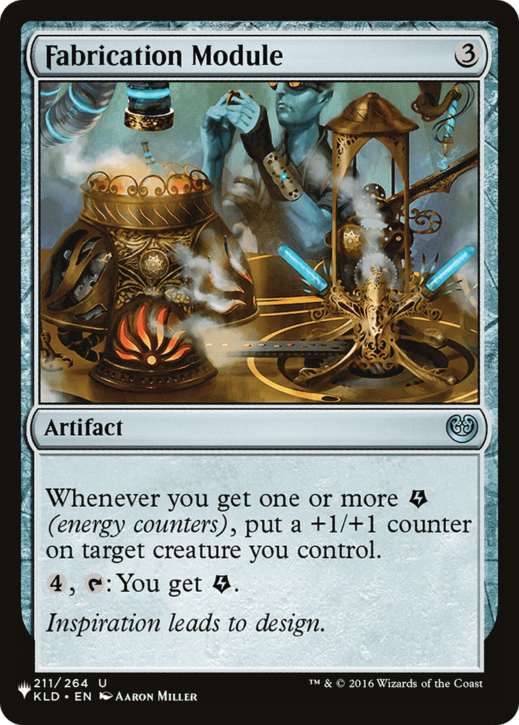 Fabrication Module [The List] - Card Brawlers