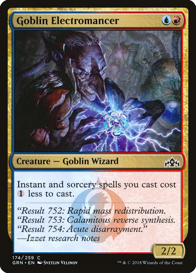 Goblin Electromancer [Guilds of Ravnica] - Magic: The Gathering - Card Brawlers | Quebec | Canada |
