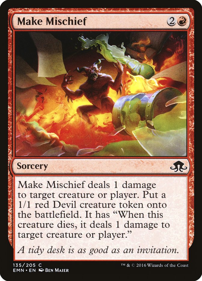 Make Mischief [Eldritch Moon] - Magic: The Gathering - Card Brawlers | Quebec | Canada |