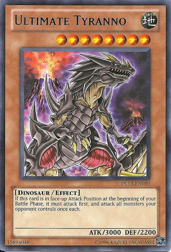 Ultimate Tyranno (Blue) [DL13-EN010] Rare - Yu-Gi-Oh! - Card Brawlers | Quebec | Canada |
