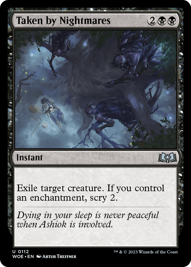 Taken by Nightmares [Wilds of Eldraine] - Magic: The Gathering - Card Brawlers | Quebec | Canada |