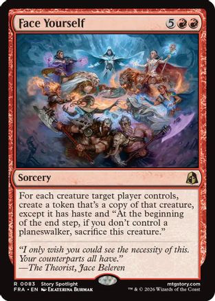 Face Yourself (FRA-083) - Reality Fracture Foil - Card Brawlers
