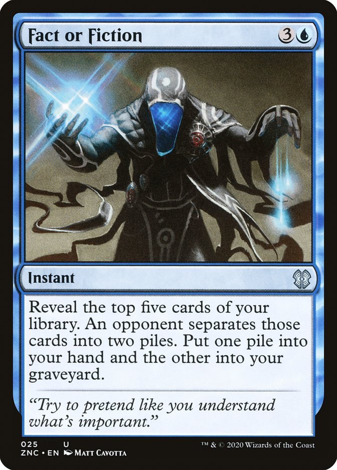 Fact or Fiction [Zendikar Rising Commander] - Card Brawlers