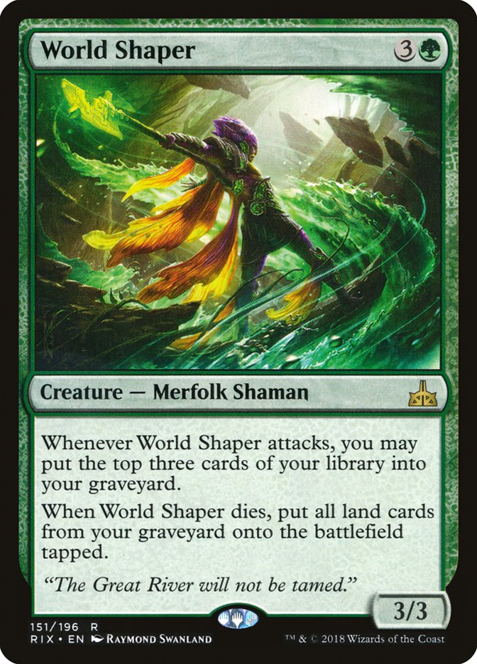 World Shaper [Rivals of Ixalan] - Magic: The Gathering - Card Brawlers | Quebec | Canada |