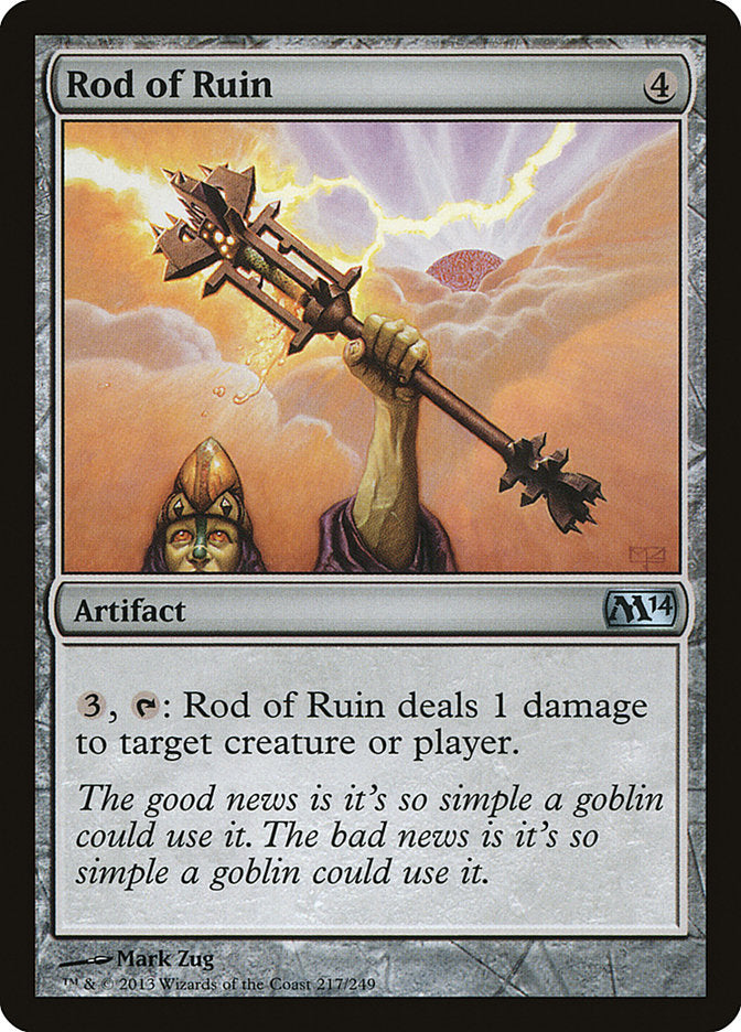 Rod of Ruin [Magic 2014] - Magic: The Gathering - Card Brawlers | Quebec | Canada |