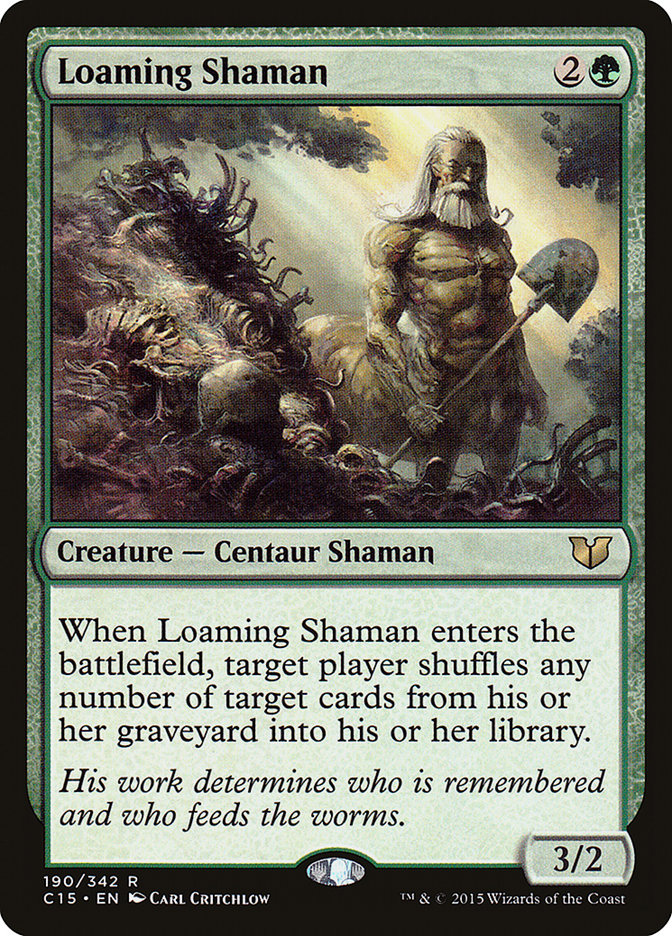 Loaming Shaman [Commander 2015] - Magic: The Gathering - Card Brawlers | Quebec | Canada |