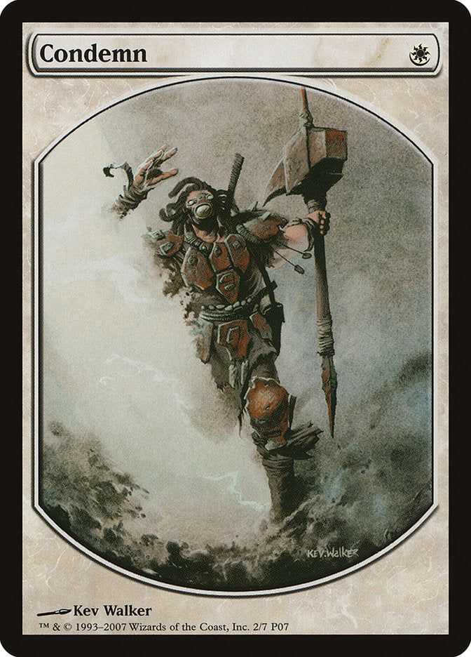 Condemn [Magic Player Rewards 2007] - Magic: The Gathering - Card Brawlers | Quebec | Canada |