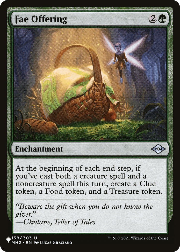Fae Offering [The List] - Card Brawlers