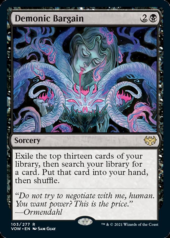 Demonic Bargain [Innistrad: Crimson Vow] - Magic: The Gathering - Card Brawlers | Quebec | Canada |