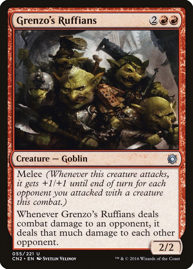 Grenzo's Ruffians [Conspiracy: Take the Crown] - Magic: The Gathering - Card Brawlers | Quebec | Canada |