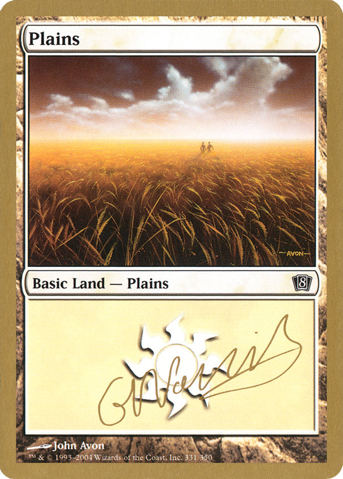 Plains (gn331) (Gabriel Nassif) [World Championship Decks 2004] - Magic: The Gathering - Card Brawlers | Quebec | Canada |