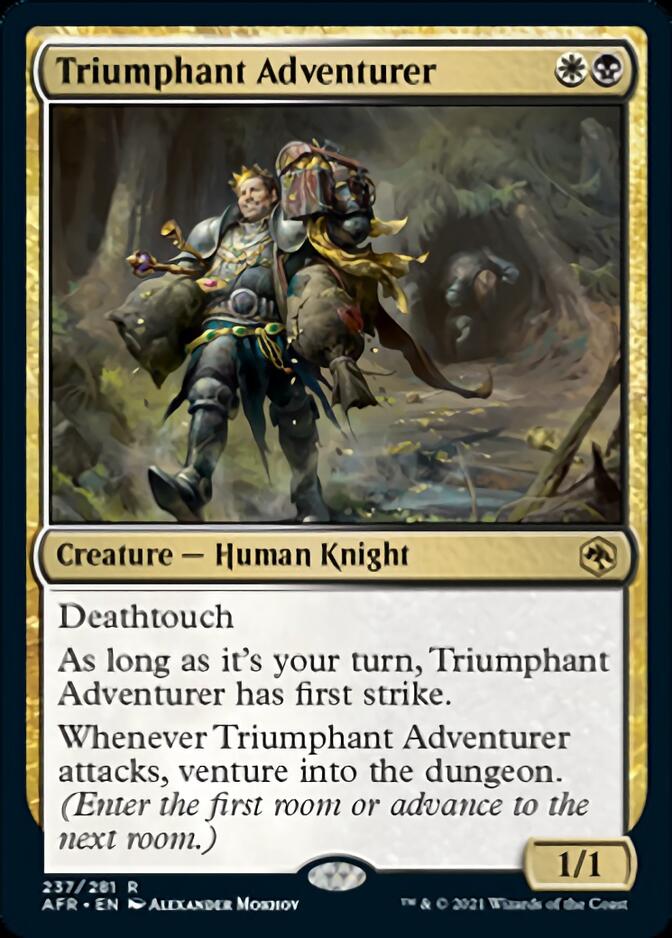 Triumphant Adventurer [Dungeons & Dragons: Adventures in the Forgotten Realms] - Magic: The Gathering - Card Brawlers | Quebec | Canada |