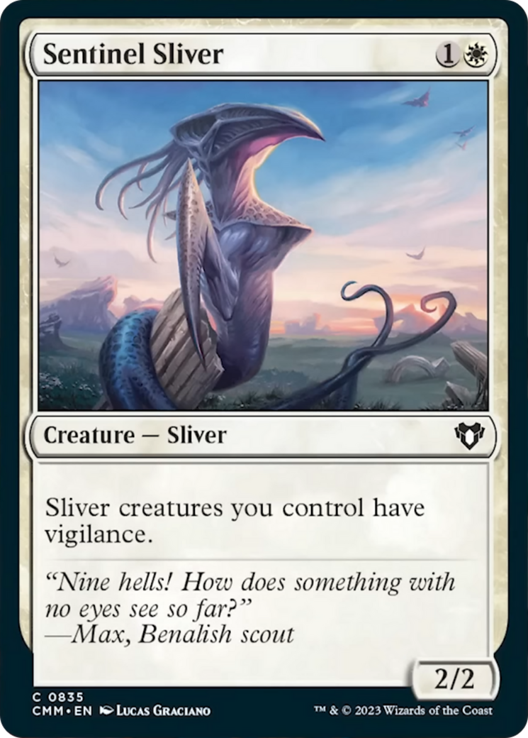 Sentinel Sliver [Commander Masters] - Magic: The Gathering - Card Brawlers | Quebec | Canada |