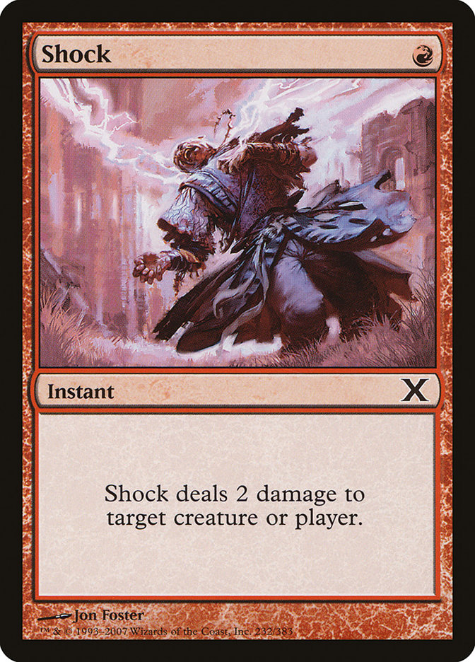 Shock [Tenth Edition] - Magic: The Gathering - Card Brawlers | Quebec | Canada |