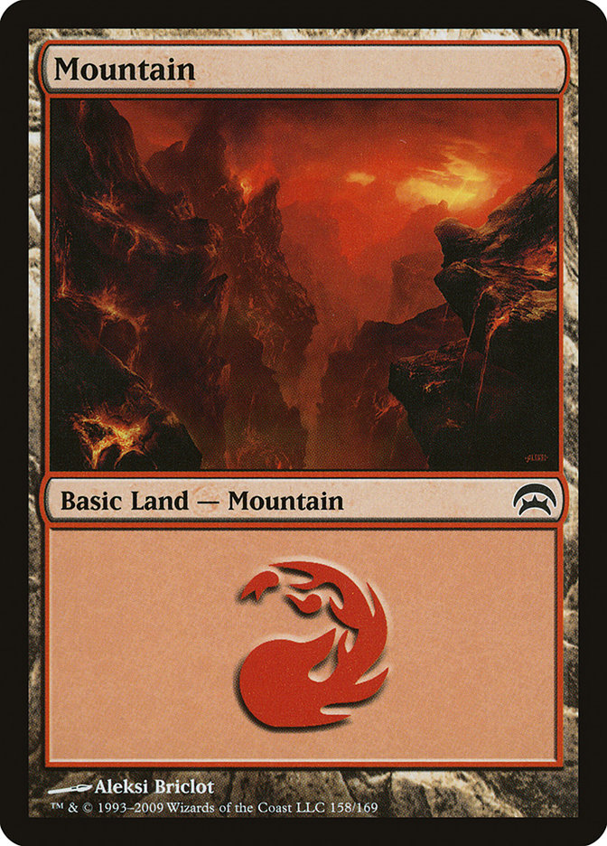 Mountain (158) [Planechase] - Magic: The Gathering - Card Brawlers | Quebec | Canada |