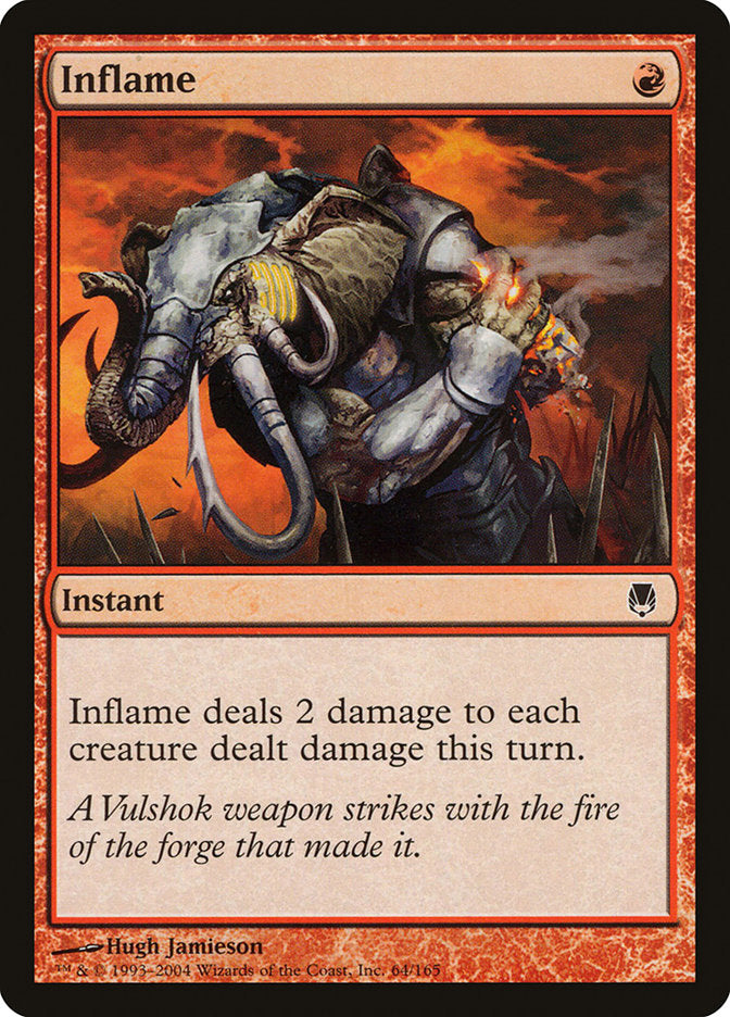 Inflame [Darksteel] - Magic: The Gathering - Card Brawlers | Quebec | Canada |