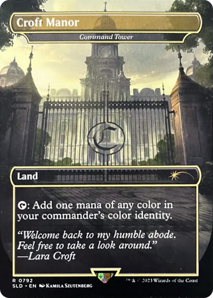 Croft Manor - Command Tower [Secret Lair Drop Series] - Magic: The Gathering - Card Brawlers | Quebec | Canada |