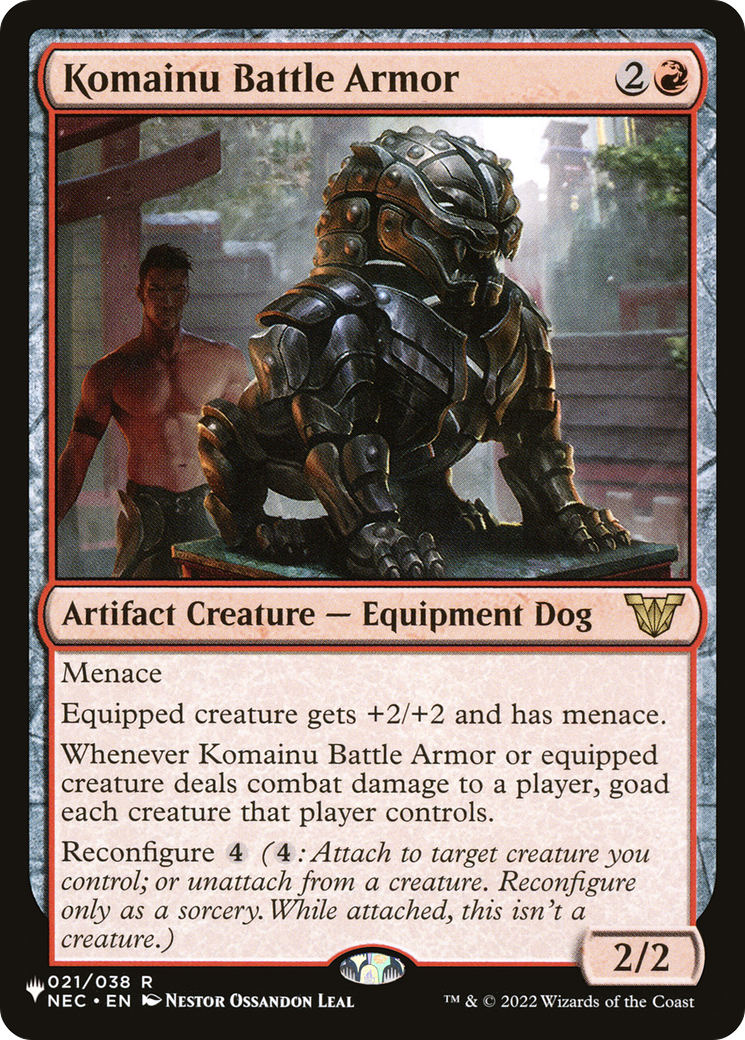 Komainu Battle Armor [The List] - Magic: The Gathering - Card Brawlers | Quebec | Canada |