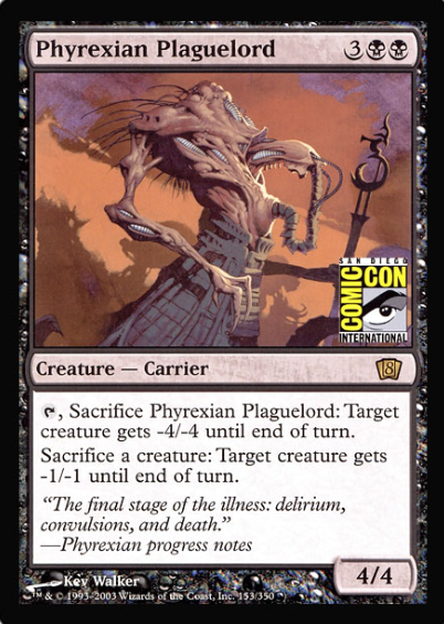 Phyrexian Plaguelord (San Diego Comic Con Oversized) [Oversize Cards] - Magic: The Gathering - Card Brawlers | Quebec | Canada |