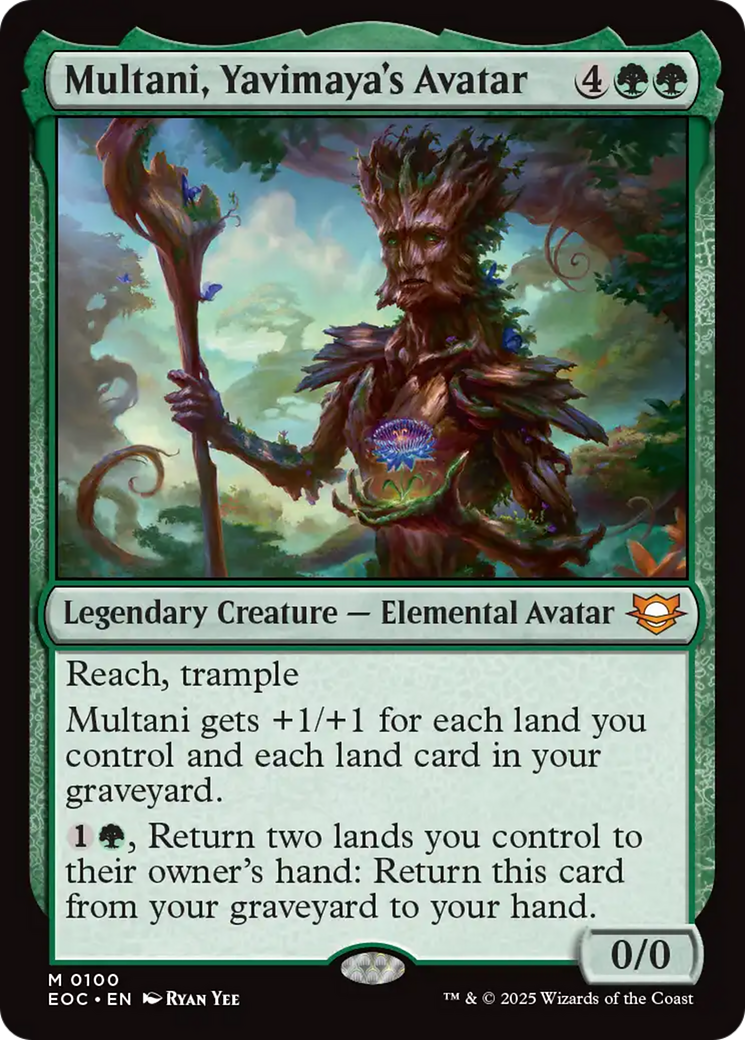 Multani, Yavimaya's Avatar [Edge of Eternities Commander] - Magic: The Gathering - Card Brawlers | Quebec | Canada |