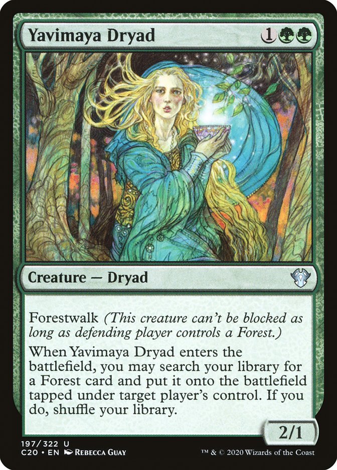 Yavimaya Dryad [Commander 2020] - Magic: The Gathering - Card Brawlers | Quebec | Canada |