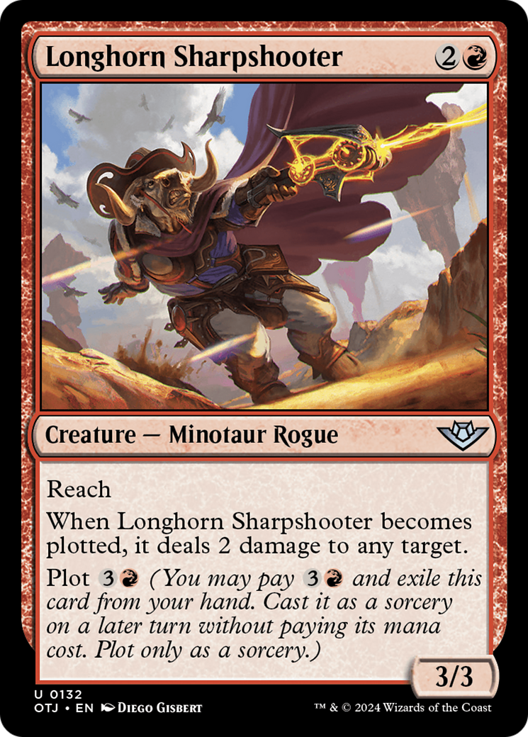 Longhorn Sharpshooter [Outlaws of Thunder Junction] - Magic: The Gathering - Card Brawlers | Quebec | Canada |