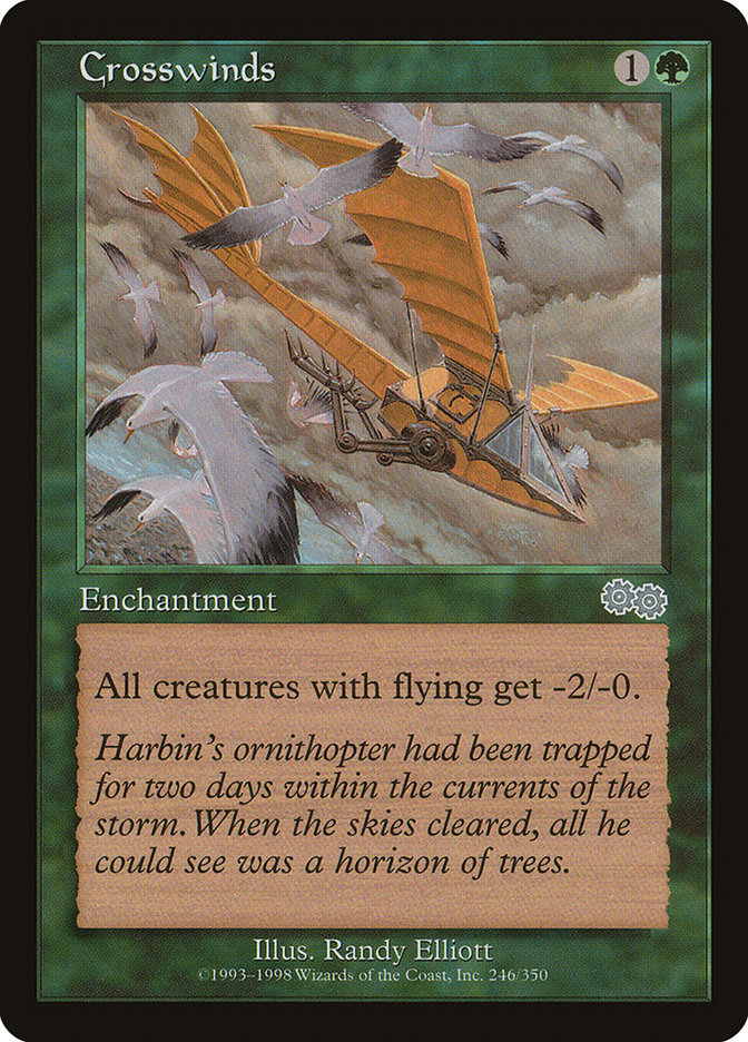 Crosswinds [Urza's Saga] - Magic: The Gathering - Card Brawlers | Quebec | Canada |