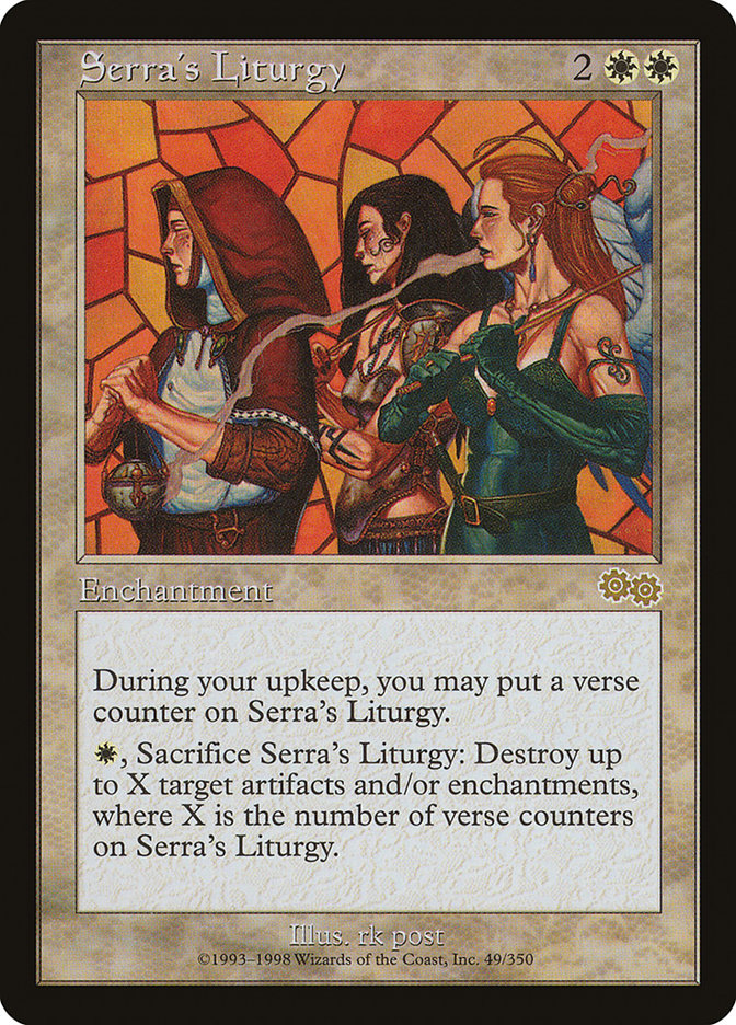 Serra's Liturgy [Urza's Saga] - Magic: The Gathering - Card Brawlers | Quebec | Canada |