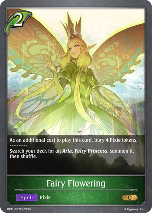 Fairy Flowering (BP11 - 007EN) [Bullet of Fate] - Card Brawlers
