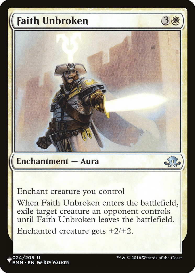 Faith Unbroken [The List] - Card Brawlers