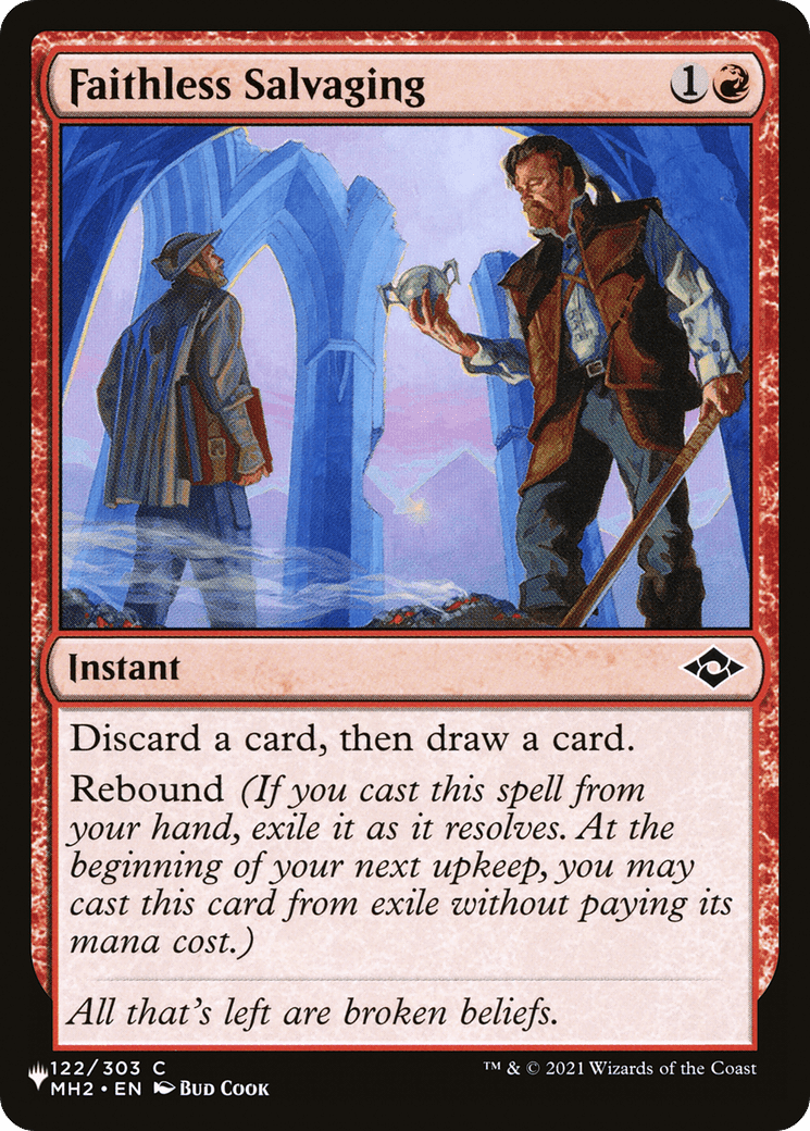 Faithless Salvaging [The List] - Card Brawlers