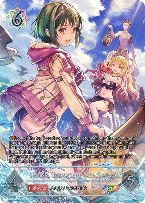 Falise, Innocent Sea Spray (SP) (SP11EN) (SP01 - SP11EN) [Seaside Memories] - Card Brawlers