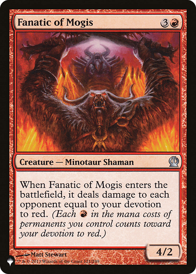 Fanatic of Mogis [The List] - Card Brawlers