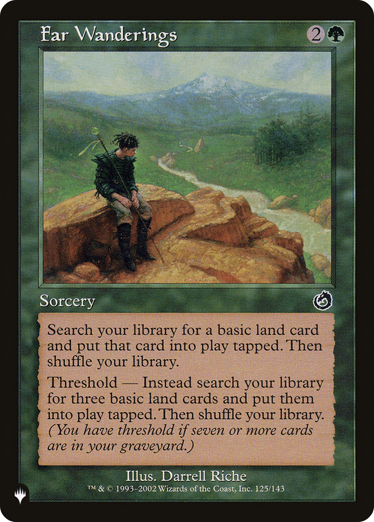 Far Wanderings [The List] - Card Brawlers