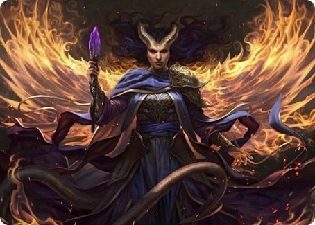 Farideh, Devil's Chosen Art Card [Dungeons & Dragons: Adventures in the Forgotten Realms Art Series] - Card Brawlers