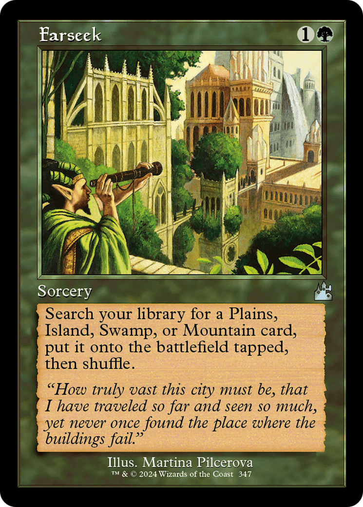 Farseek (Retro Frame) [Ravnica Remastered] - Card Brawlers