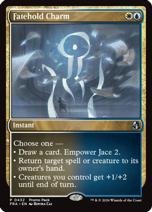 Fatehold Charm (PPFRA-432) - Promo Pack: Reality Fracture Foil - Card Brawlers