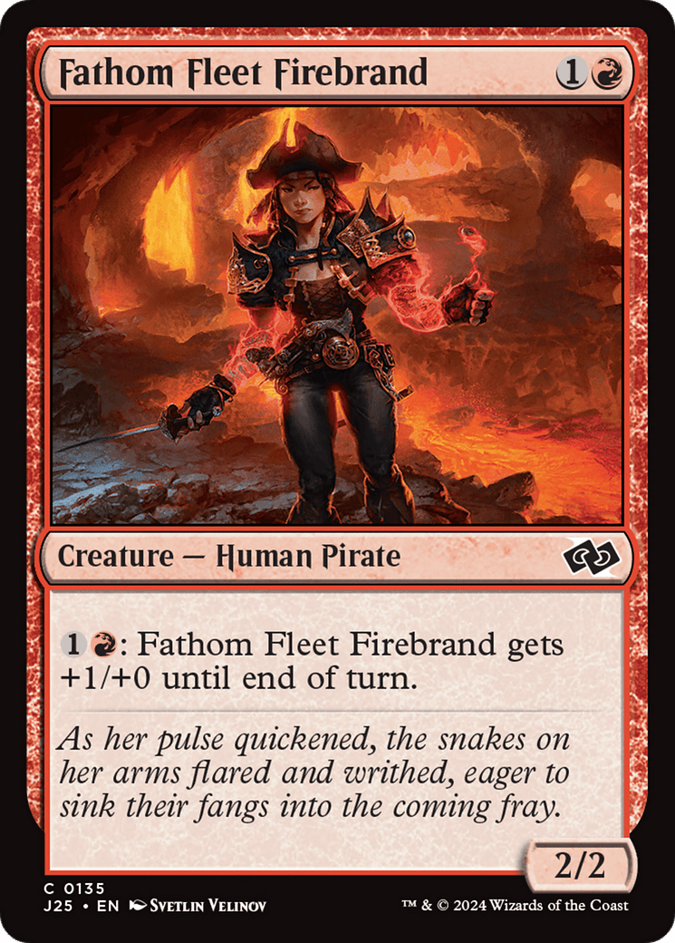 Fathom Fleet Firebrand [Foundations Jumpstart] - Card Brawlers