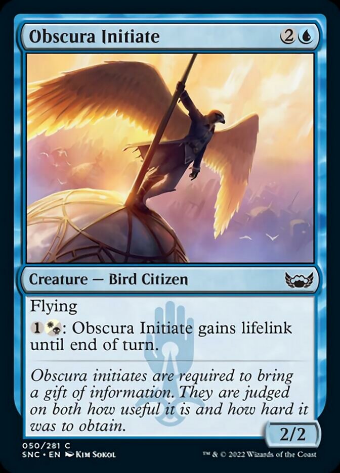 Obscura Initiate [Streets of New Capenna] - Magic: The Gathering - Card Brawlers | Quebec | Canada |